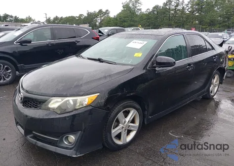 2012 Toyota Camry Se из США, поврежденный, VIN 4T1BF1FK7CU146314